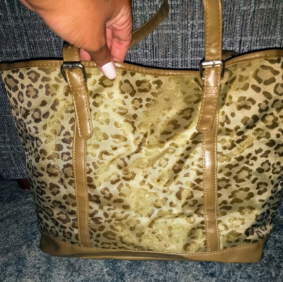 Cheetah print tote bag - Picture 6 of 8